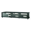【スーパーSALE要エントリーで最大300%ポイントバック】ハヤミ工産 Hayami Industryテレビ台 60〜70V型対応 ブラック木目 ローポジション...