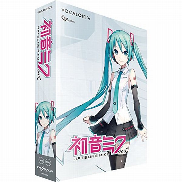 Crypton クリプトンフューチャーメディアVOCALOID4 初音ミク V4X 〔Win・Mac版〕 MIKUV4X(2413011)送料無料