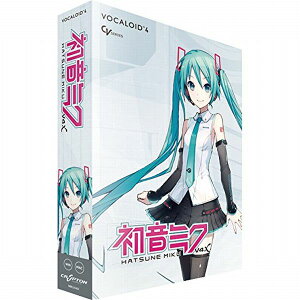 Crypton クリプトンフューチャーメディアVOCALOID4 初音ミク V4X 〔Win・Mac版〕 MIKUV4X(2413011)送料無料通販セール