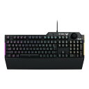 ASUS エイスースゲーミングキーボード TUF GAMING K1/JP 90MP01X0-BKJA00(2508046)代引不可 送料無料