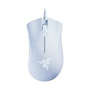 Razer レーザーゲーミングマウス DeathAdder Essential White Edition ホワイト 光学式 有線 8ボタン RZ01-03850200-R3M1(2512001)送料無料