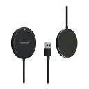 【5/1は24時間限定ポイントアップ&お得なクーポン配布中!】Kashimura カシムラマグネットワイヤレス充電器 15W 1m 高速充電対応 KW-27(2...