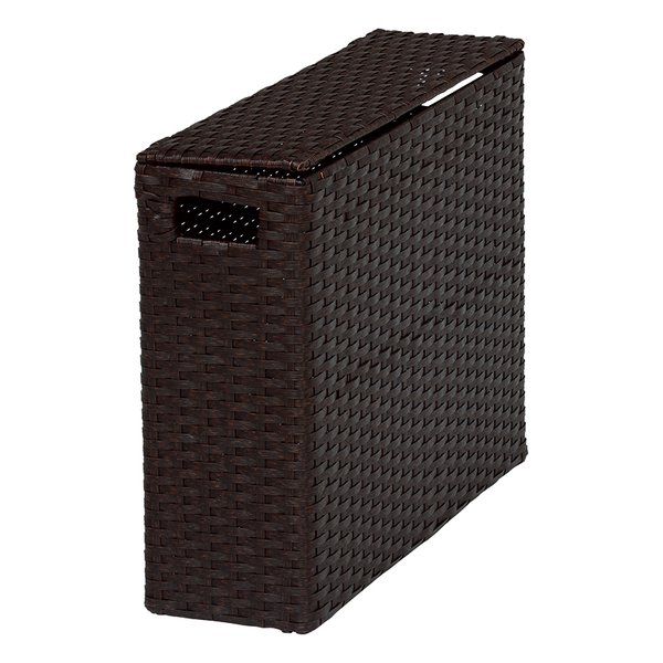 【15日は24時間限定クーポン配布】萩原 ハギハラトイレットペーパーボックス ダークブラウン・幅46×奥..