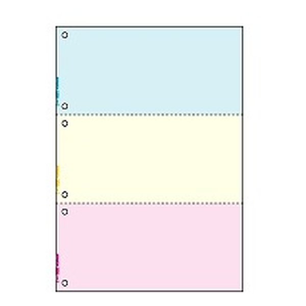 【5/15限定 抽選で2人に1人最大100 ポイントバック要エントリー】クーポンも配布 HISAGO ヒサゴFSC2013 マルチプリンタ帳票FSC A4 カラー 3面 6穴 FSC2013(2523680)代引不可