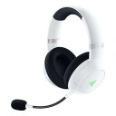 Razer レーザーワイヤレス ゲーミングヘッドセット Kaira Pro White RZ04-03470300-R3M1(2538964)送料無料