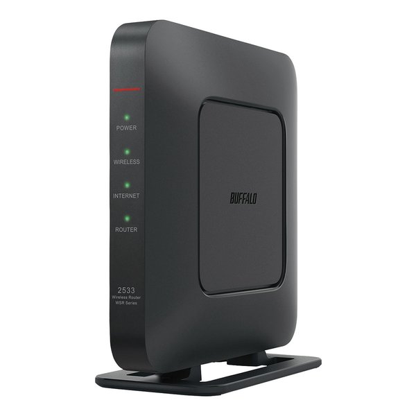 BUFFALO バッファロー11ac4×4無線LANルーター ブラック ac/n/a/g/b WSR-2533DHPLS/DB(2532726)送料無料