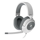 【スーパーSALE要エントリーで最大300%ポイントバック】CORSAIR コルセアHS55 Stereo White ホワイト φ3.5mmミニプラグ /両耳...