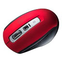 【25日は24時間限定クーポン配布&要エントリーでポイント抽選】SANWA SUPPLY サンワサプライ静音 Bluetooth 5.0 ブルーLEDマウス レッド MA-BTBL162R(2483340)送料無料