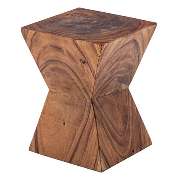 Wooden - 【10日は24時間限定クーポン配布】東谷 アズマヤジェラルド ウッドスツール ブラウン 約幅33×奥行き33×高さ42cm JW-103(2559909)代引不可