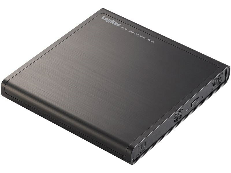 Logitec ロジテックポータブルDVDマルチドライブ 2.0 LDR-PMJ8U2VBK ブラック(2408961)送料無料