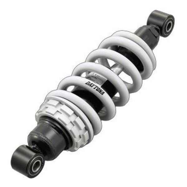 【15日は24時間限定クーポン配布】DAYTONA デイトナ強化リアショック ブラックボディ/ホワイトスプリング GROM 13〜16 〈JC61〉用 D92483(2455259)代引不可 送料無料