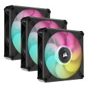 CORSAIR コルセアiCUE ML120 RGB ELITE with iCUE Lighting Node CORE -Triple Pack- ケースファン CO-9050113-WW(2536548)送料無料