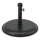 【30日限定クーポン配布】不二貿易 フジボウエキパラソルベース 15Kg ブラック TH16-B(2543392)代引不可