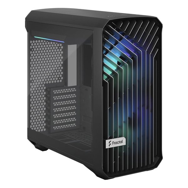 6/1限定★要エントリー2人に1人ポイントバック！全品P2倍＆クーポン配布！Fractal Design フラクタルデザインTorrent Compact RGB Black TG Light Tint FDCTOR1C02(2532743)送料無料