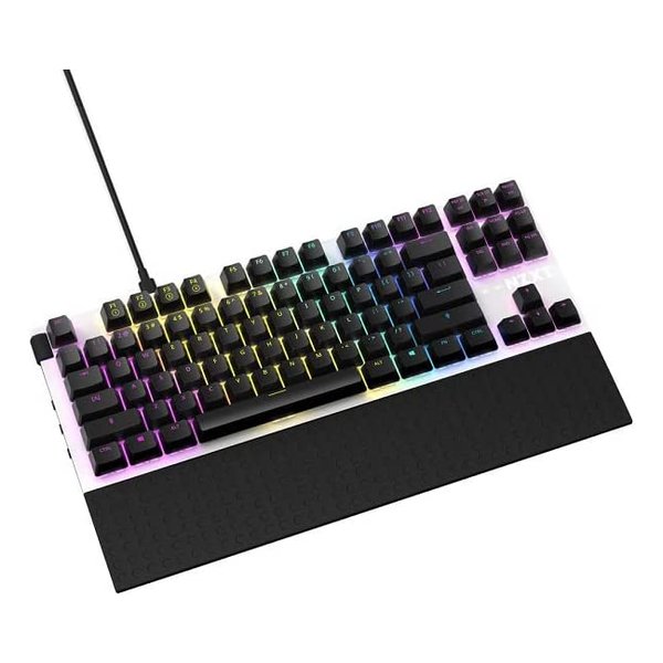 NZXT エヌズィーエックスティーFUNCTION TENKEYLESS WH モジュラー式 テンキーレスメカニカルキーボード ホワイト KB-1TKUS-WR(2548935)送料無料