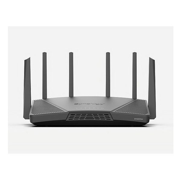 Synology シノロジーWiFi6対応 超高速 セキュアワイヤレスルーター RT6600ax(2551734)代引不可 送料無料