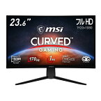 MSI エムエスアイ23.6インチ ゲーミングモニター フルHD/VA/ リフレッシュレート170Hz G242C(2552810)送料無料