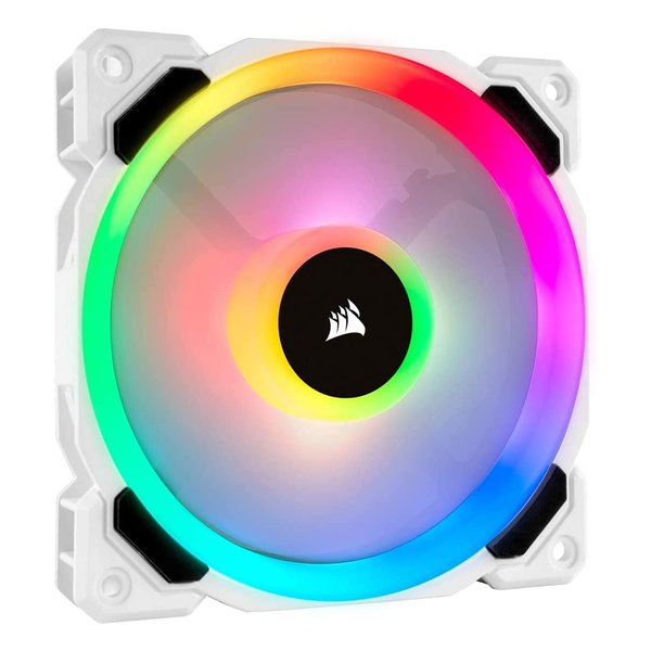 CORSAIR コルセアLL120 RGB -White- Single Pack PCケースファン 12cm CO-9050091-WW(2468853)送料無料