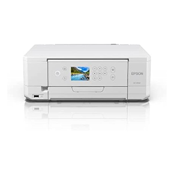 【スーパーSALE数量限定クーポンあり！5日は要エントリ-で2人に1人ポイントバック！】EPSON エプソンプリンター EP-815A A4カラーインクジェット複合機 カラリオ ホワイト EP-815A(2554954)送料無料のサムネイル