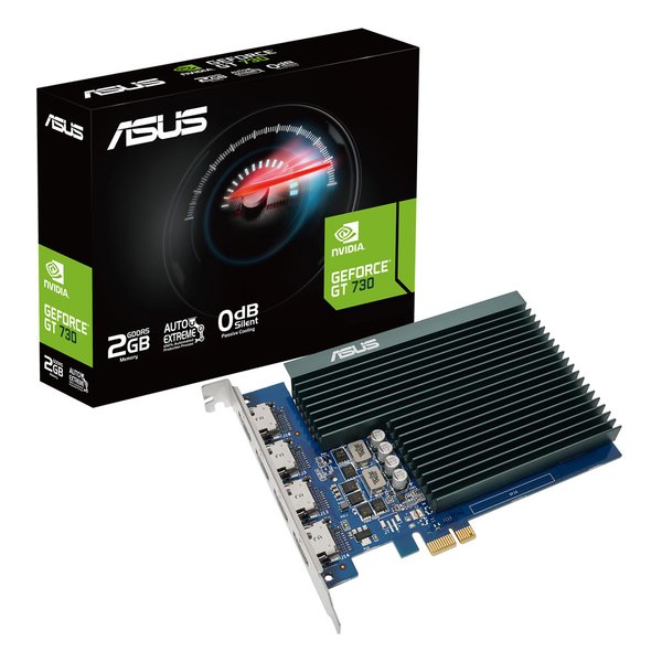 【エントリーで最大10万ポイント】ASUS エイスースグラフィックボード GF GT730 2GB GT730-4H-SL-2GD5(2520787)代引不可 送料無料