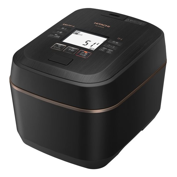 HITACHI 日立 ヒタチ沸騰鉄釜 ふっくら御膳 炊飯器 5.5合 圧力&スチームIH RZ-W100FM(2565516)送料無料のサムネイル
