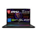 MSI エムエスアイKatana-17-B12VFK-038JP ゲーミングノート/17.3型/Core i7/SSD 1TB/Win11 Home KATANA-17-B12VFK-038JP(2565509)送料無料