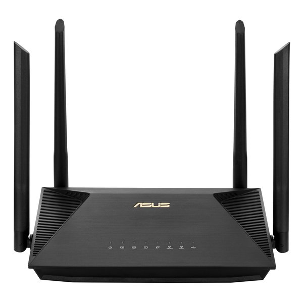 ASUS エイスースRT-AX1800U WiFi6対応エントリーモデル Wi-Fi 6（11ax）対応 1201＋574Mbps RT-AX1800U(2565517)送料無料のサムネイル