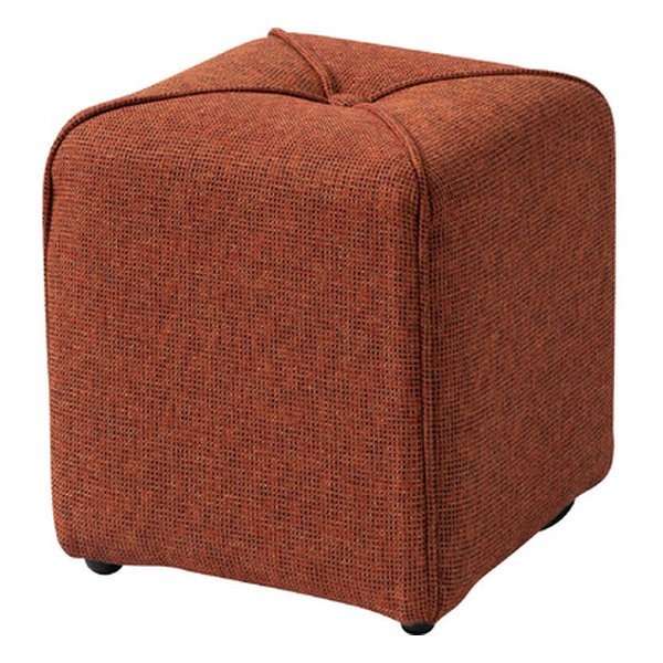 【15日は24時間限定クーポン配布】東谷 アズマヤミニスツール オレンジ 幅27×奥行き27×高さ30cm NS-505OR(2565099)代引不可