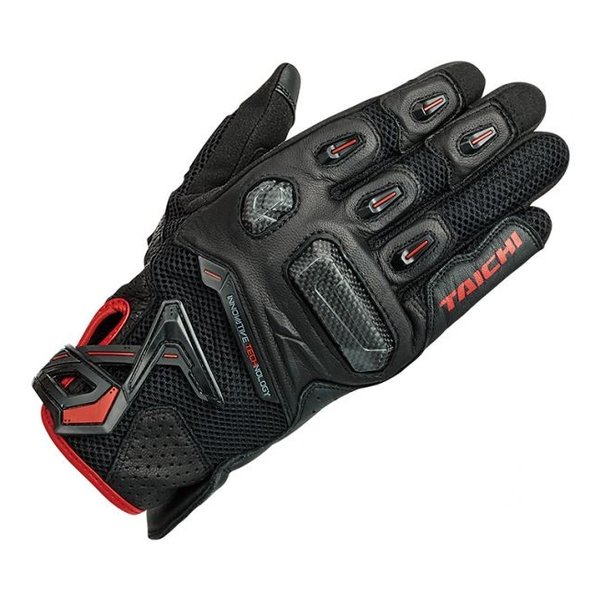 RS-Taichi アールエスタイチラプター メッシュ グローブ BLACK/RED ブラック/レッド XLサイズ RST442BK02XL(2445315)送料無料