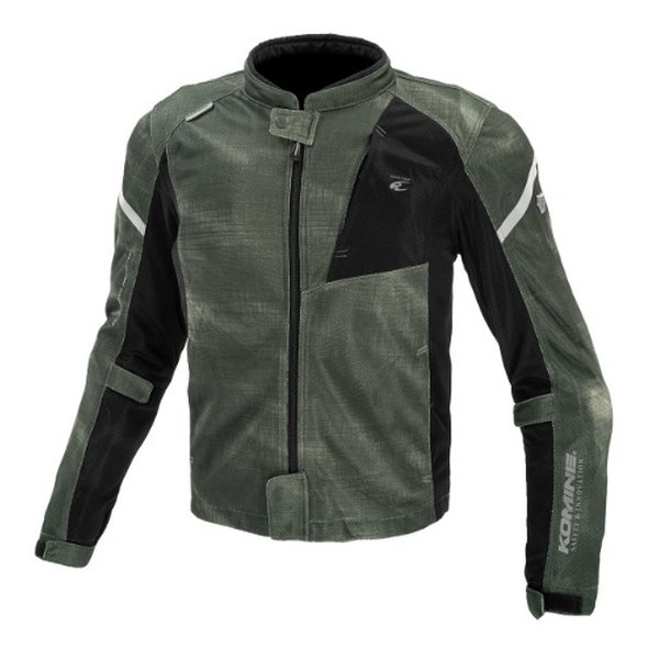 【24日20時〜限定クーポン！25日は要エントリーでポイント抽選！】KOMINE コミネJK-1283 プロテクトフルメッシュジャケット スモークブラック Mサイズ JK1283SMBKM(2561692)送料無料