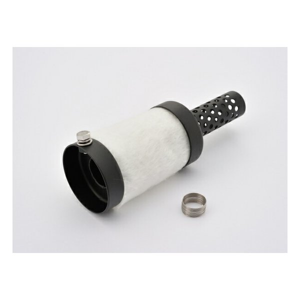 【30日は24時間限定クーポン配布】DAYTONA デイトナインナーサイレンサー φ57.5ショートタイプグラスウ..