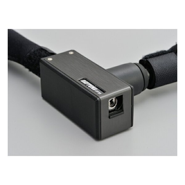 【15日は24時間限定クーポン配布】DAYTONA デイトナ盗難防止ロック ストロンガースチールリンクロック1200ブラック D97661(2463797)送料無料