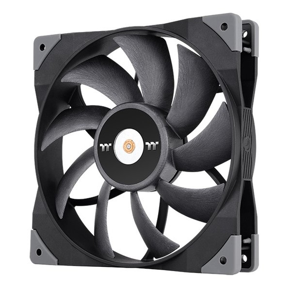 Thermaltake サーマルテイクケースファン PWM対応 140mmファン TOUGHFAN 14 CL-F118-PL14BL-A(2505659)代引不可 送料無料