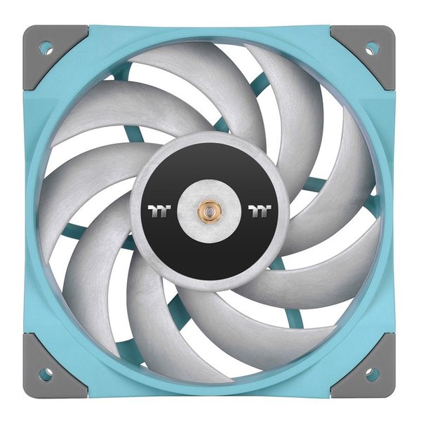 Thermaltake サーマルテイクPCケースファン 12cm TOUGHFAN 12 Turquoise CL-F117-PL12TQ-A CL-F117-PL12TQ-A(2531246)代引不可 送料無料