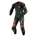 【30日は24時間限定クーポン配布】RS-Taichi アールエスタイチレーシングスーツ GP-WRX R307 ブラック/グリーン XLサイズ NXL307BK31XL(2530091)代引不可 送料無料