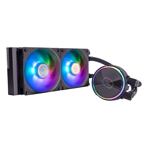 Cooler Master クーラーマスター簡易水冷CPUクーラーMasterLiquid PL240 Flux MLY-D24M-A23PZ-R1(2536545)代引不可 送料無料