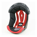 【スーパーSALE要エントリーで最大300%ポイントバック】HJC エイチジェーシーRPHA90 D.VADER用インナーライナー 標準 ブラック/レッド Mサ...