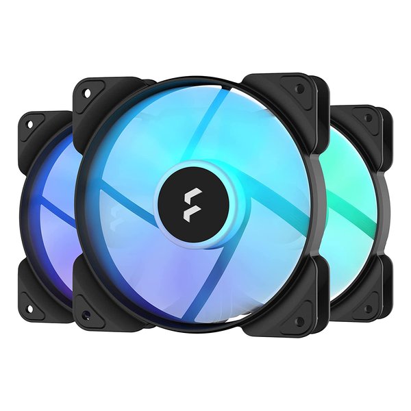 Fractal Design フラクタルデザインAspect 12 RGB Black Frame 3-pack PCケースファン 12cm デイジーチェーン対応 FD-F-AS1-1206 2512673 代引不可 送料無料