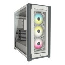 【スーパーSALE要エントリーで最大300%ポイントバック】CORSAIR コルセアミドルタワー ATX ケース iCUE 5000X RGB Tempered...