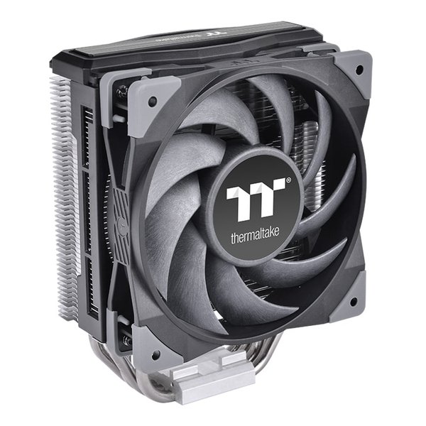 【18日は24時間限定クーポン配布！】Thermaltake サーマルテイクTOUGHAIR 310 サイドフロー型CPUクーラー 123.6×71.7×159.5mm CL-P074-AL12BL-A CL-P074-AL12BL-A(2573474)代引不可 送料無料