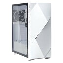 ZALMAN ザルマンZALMAN ザルマン Z3 Iceberg ホワイト ミドルタワーPCケース 多角形デザイン Z3 ICEBERG WHITE(2573947)代引不可 送料無料