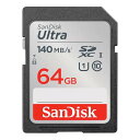 【5/1は24時間限定ポイントアップ&お得なクーポン配布中!】Sandisk サンディスクSDXCカード SDカード SDXC 64GB SDSDUNB064G...