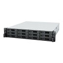 【スーパーSALE要エントリーで最大300%ポイントバック】Synology シノロジーラックステーション AMD Ryzen V1780B搭載 12ベイ NA...