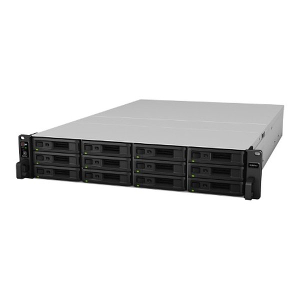 Synology シノロジーラックステーション 8コアXeon D-1541搭載 2U12ベイラックマウント NASキット RS3621XS+(2573627)代引不可 送料無料