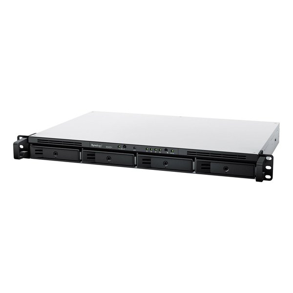 【20日は24時間限定クーポン配布！】Synology シノロジーラックステーション AMD Ryzen R1600搭載 4ベイ NASキット RS422+ RS422+(2573628)代引不可 送料無料