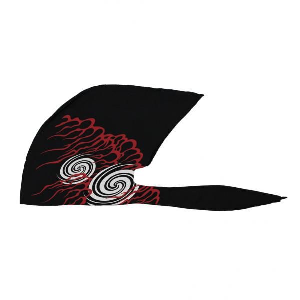 【10日は24時間限定クーポン配布】弐黒堂 Nikokudo ニコクドウWBKN-475 バンダナキャップ 不知火 黒×紅..