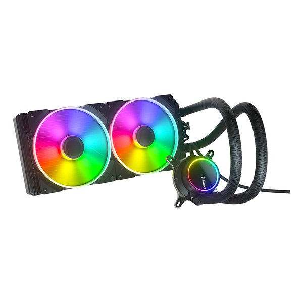 【15日は24時間限定クーポン配布！】Fractal Design フラクタルデザインフラクタル・デザイン Celsius+ S28 Prisma 簡易水冷CPUクーラー FD-W-2-S2802 FD-W-2-S2802(2573986)代引不可 送料無料