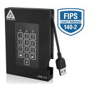 【30日限定クーポン配布】Apricorn アプリコーンAegis Padlock Fortress - USB 3.0 Solid State Dri A25...