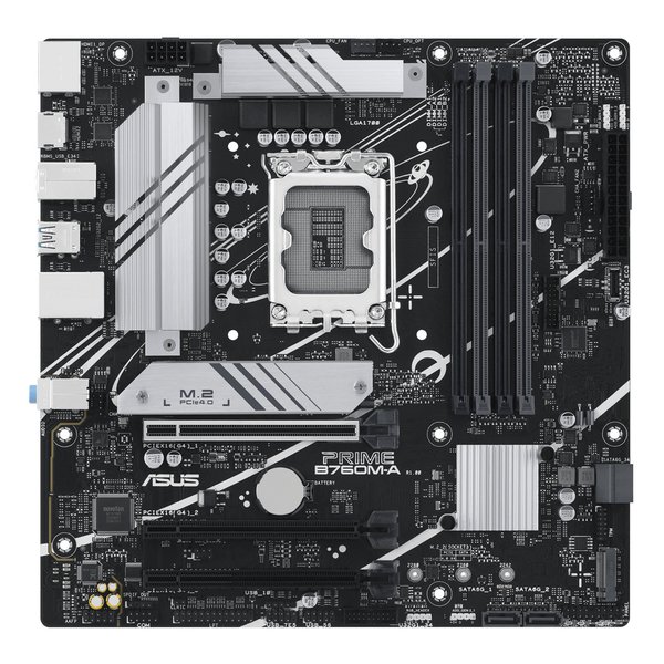 ASUS エイスースDOS/Vマザーボード 12.13世代CPU LGA1700 対応 B760M 搭載 mATX マザーボード PRIME/B760M-A(2577253)送料無料