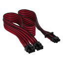 CORSAIR コルセアコルセア PCIe Gen 5 Type-4 600W 12VHPWR Cable ブラック/レッド CP-8920334 CP-8920334(2577925)代引不可 送料無料